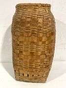 Handmade antique umbrella basket