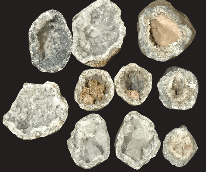 Assorted Geodes w/ Nice Inclusions