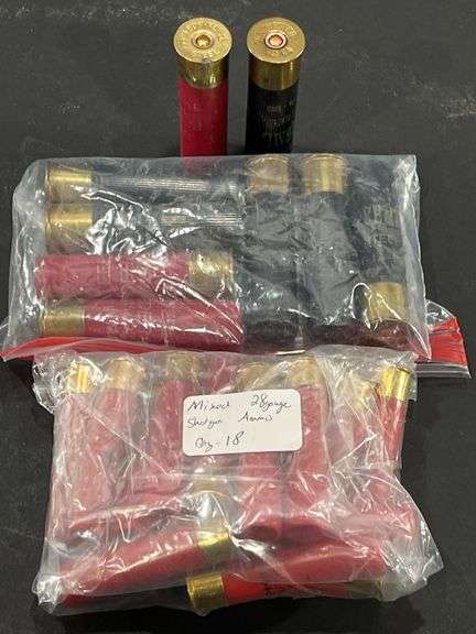 Mixed 12 GA & 28 GA Shotgun Ammo