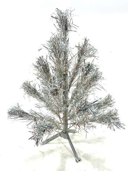 VTG Miniature Aluminum Christmas Tree