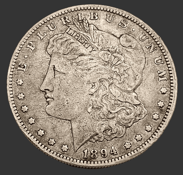 1894-O Morgan Dollar, VF+