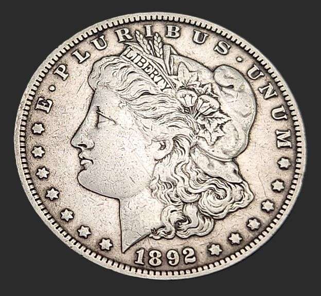 1892-O Morgan Dollar, VF Details
