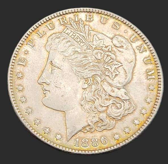 1886 Morgan Dollar, Uncirculated