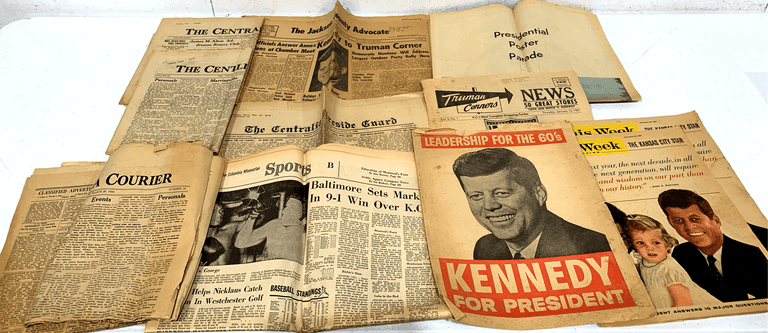 Vintage & Antique Missouri Newspapers
