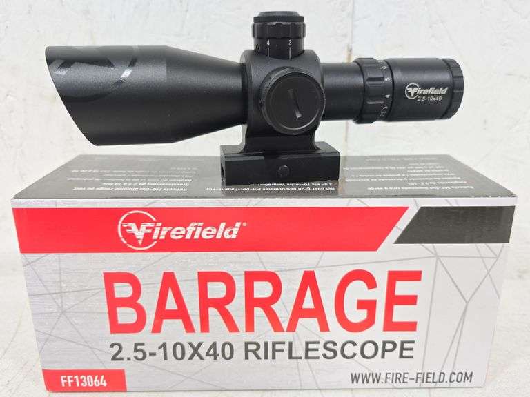 Firefield Barrage 2.5-10x40 Riflescope (Like-NEW)