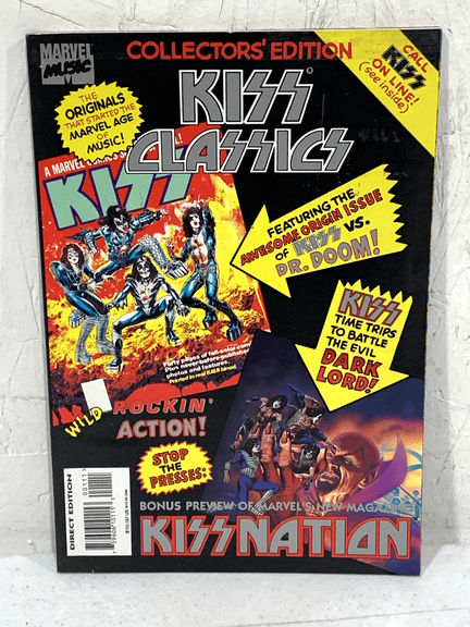 Marvel Music Kiss Classics No. 1 Comic