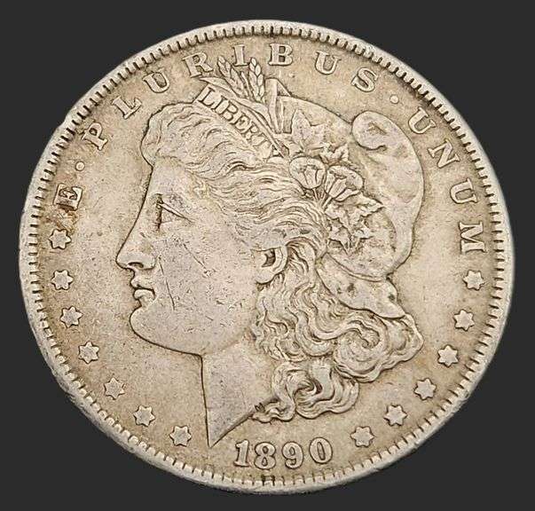 1890 Morgan Dollar, XF