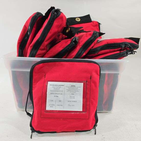(19) NEW Lone Star Lockout-Tagout Bags - Black And Gold Auctions