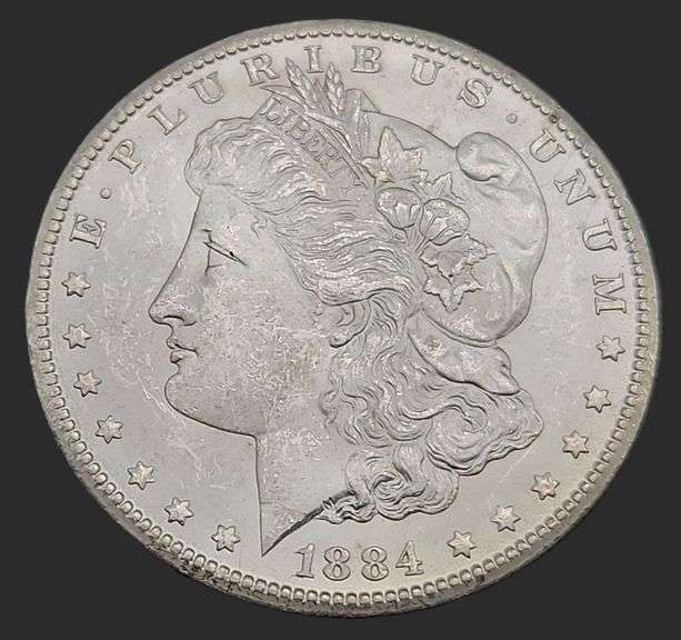 1884-CC Morgan Dollar, Nice Uncirculated