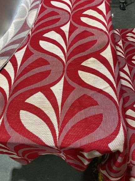 Great vintage woven Monument bedspread