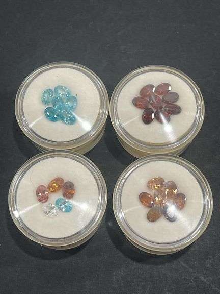 Multi Colored Zirconium Gemstones