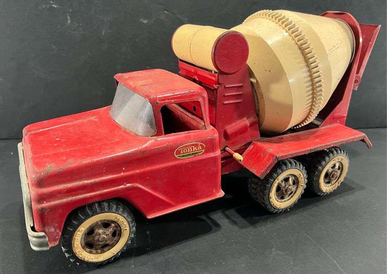 Vintage 1960’s TONKA Cement Mixer Truck Toy