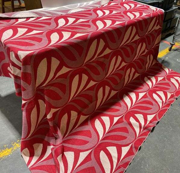 Great vintage woven Monument bedspread