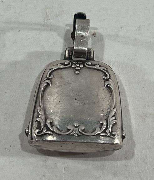 VTG Webster Sterling Silver Cat Collar Rattle