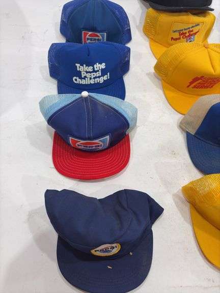 Vintage Pepsi Trucker Hats
