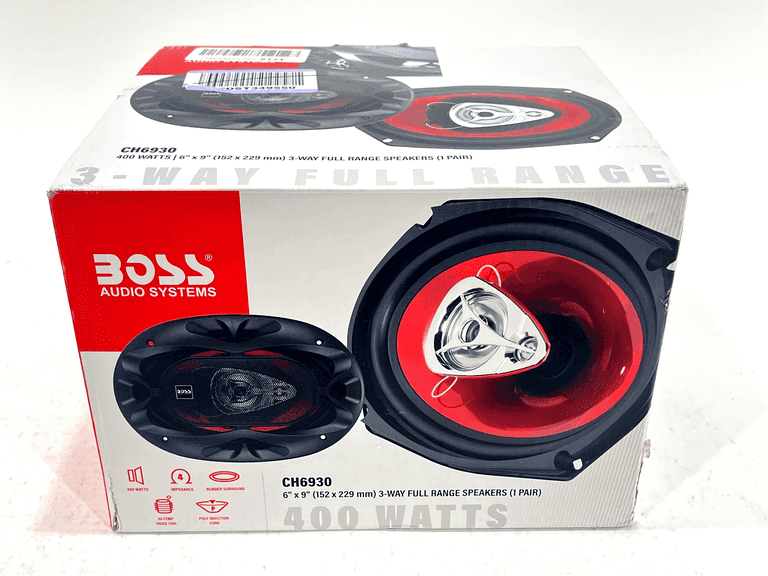 New Boss Audio Systems 6 x 9” 3-Way Full Range Car Speakers