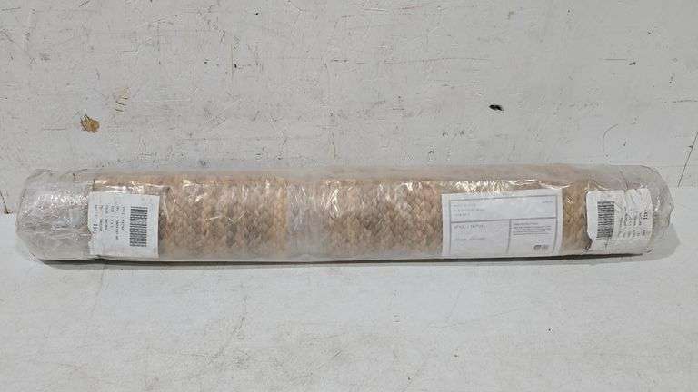 NEW 3Ft. X 5Ft. Woven Jute Area Rug