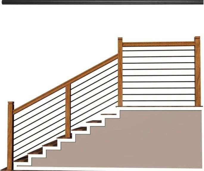 (10) 5Ft. X 3/8"In. Horizontal Bar Balusters