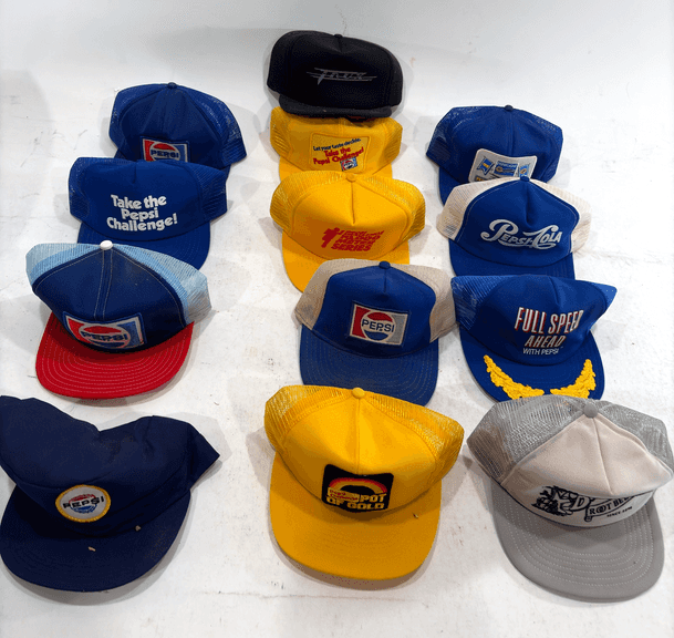 Vintage Pepsi Trucker Hats