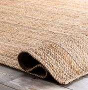 NEW 3Ft. X 5Ft. Woven Jute Area Rug