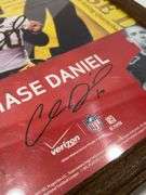 Chase Daniel Autographed Framed Signatures