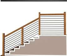 (10) 5Ft. X 3/8"In. Horizontal Bar Balusters