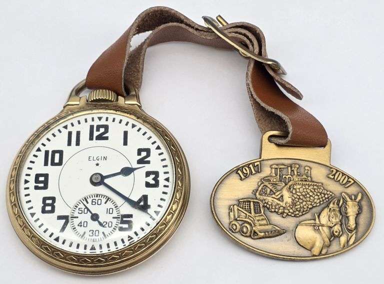 Elgin Watch Co 21 Jewel Pocket Watch