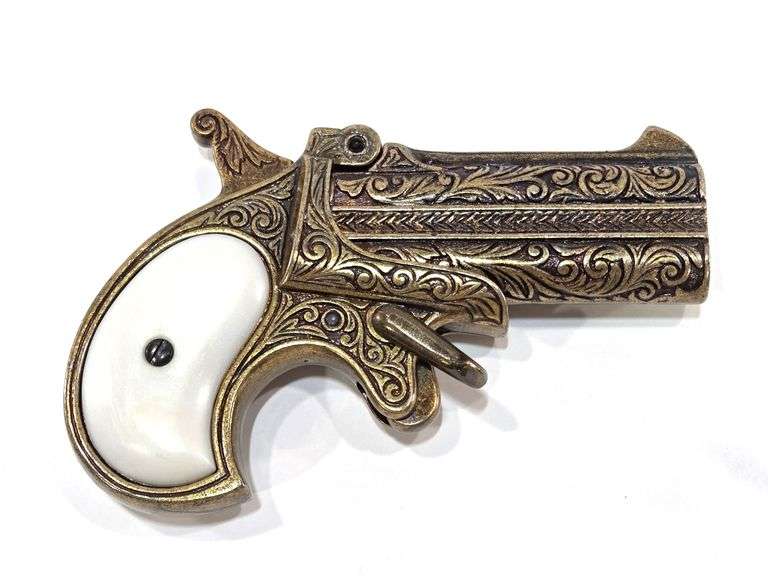 Tombstone Props Denix Derringer Pistol Brass Paperweight Made in Spain