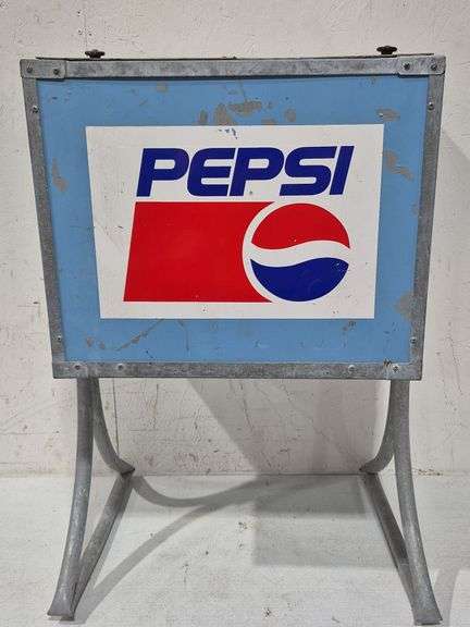 VTG Pepsi Ice Chest W/Stand