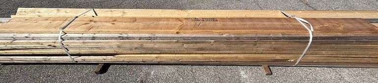 (52 Pcs) Mixed Bundle, Mostly 18’ #2 Grade Spruce