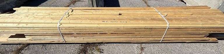 (95 Pcs) Mixed Bundle: Mostly 2x4-16’ #2 Grade Spruce
