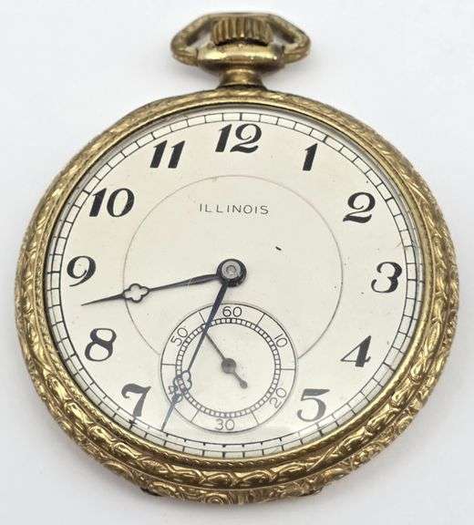 Illinois Watch Co 21 Jewel Pocket Watch