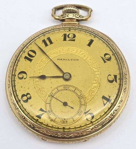 Hamilton Watch Co 17 Jewel Pocket Watch