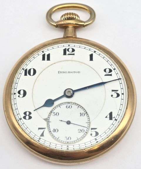 Burlington Watch Co 21 Jewel Pocket Watch