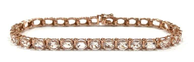 10K Rose Gold Wash Bracelet- 8 grams