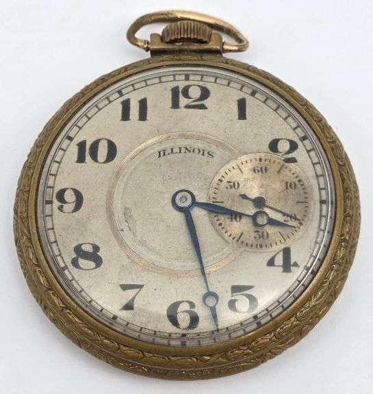 Illinois Watch Co 15 Jewel Pocket Watch