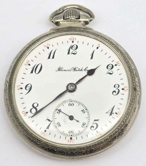 Illinois Watch Co Sangamo 21 Ruby Jewel Pocket Watch