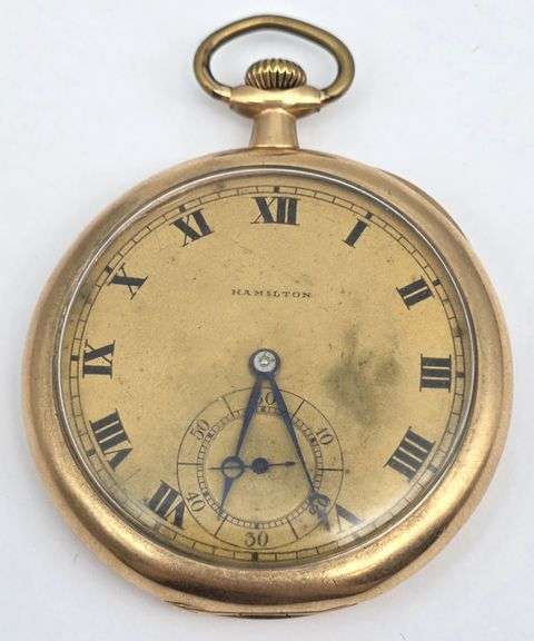 Hamilton Watch Co 17 Jewel Pocket Watch