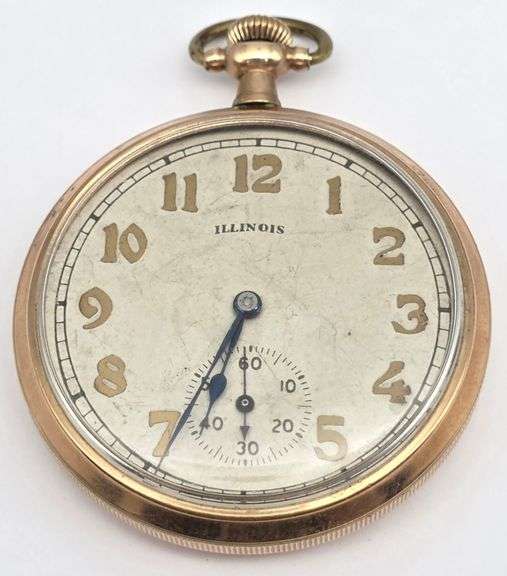 Illinois Watch Co 17 Jewel Pocket Watch