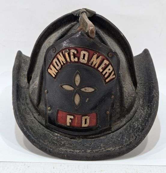 Antique Cairns New York Montgomery Fireman Department Helmet