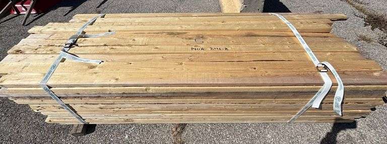 (140 Pcs) 2x4-8’ #2 Grade Spruce