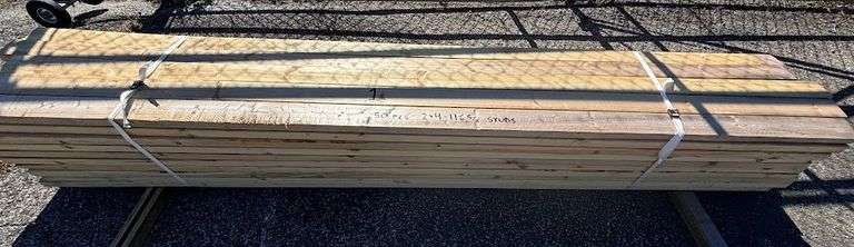 (50 PCS) 2x4-116 5/8” #2 Grade Studs