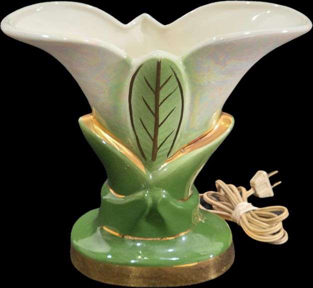 Working MCM Esco-lite 1953 Calla Lily TV Lamp