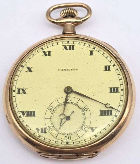 Hamilton Watch Co 17 Jewel Pocket Watch