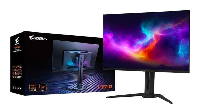 AORUS 32" FO32U2-32 QD OLED Gaming Monitor