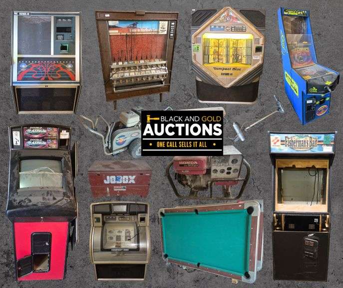 Jukeboxes, Pool Tables, Tools, Scaffolding & Much More Auction - OFFSITE