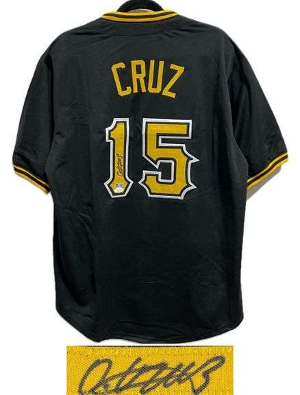 O’Neal Cruz Autographed Pirates Jersey