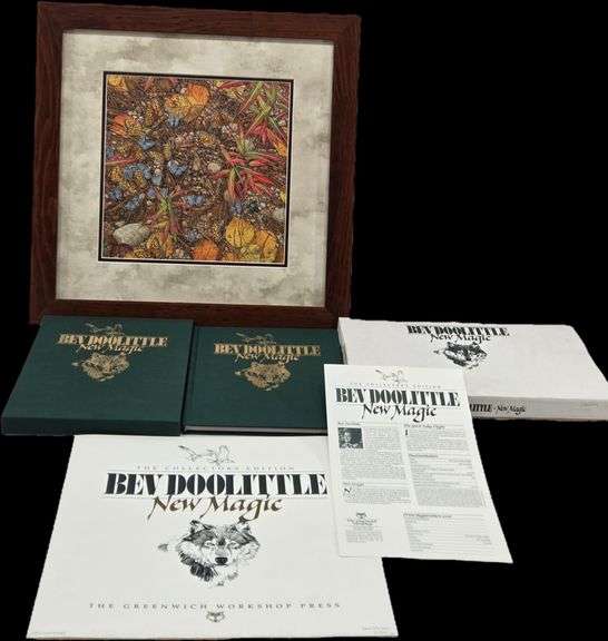 "The Spirit Takes Flight" by Bev Doolittle Collectors Edition Framed, Signed, Numbered Art Print w P