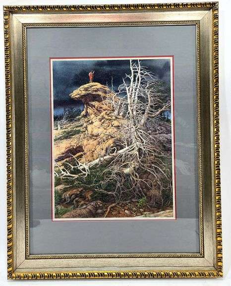 "Prayer for the Wild Things" by Bev Doolittle, Framed, Signed & Numbered w Paperwork