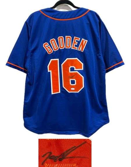 Dwight Gooden Autographed Mets Jersey